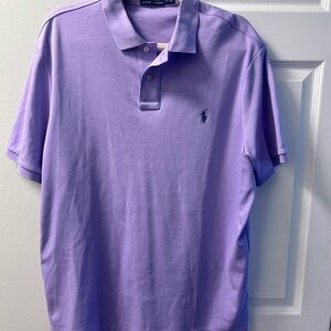 Ralph Lauren Lavender Polo Shirt for Men